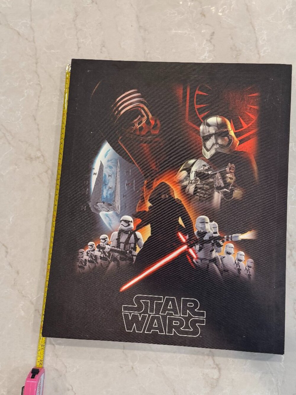 Starwars Villan Print On Canvas - Picture 3 of 5